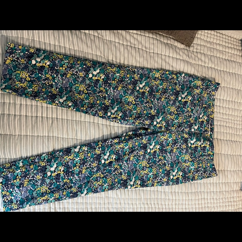 Loft straight leg ankle/cropped pants